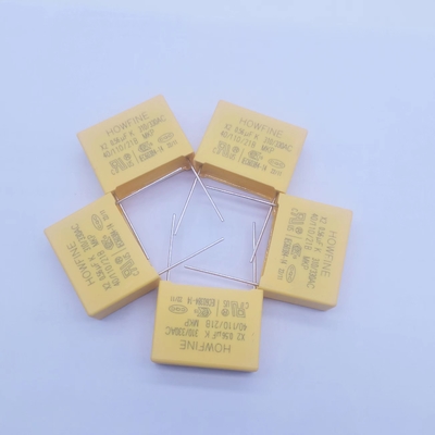 Κίτρινος πυκνωτής mpx-X2 0.56UF 310V-330V P22.5MM ασφάλειας χρώματος
