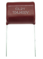 1.6UR πρακτικός πυκνωτής ταινιών Metalized, Rustproof 0,1 πυκνωτής πολυεστέρα Uf